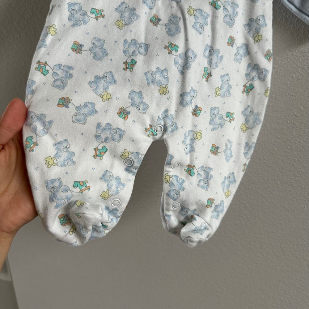 Vintage Koala Baby Bear pulling horse Romper Outfit premie - Picture 2 of 4